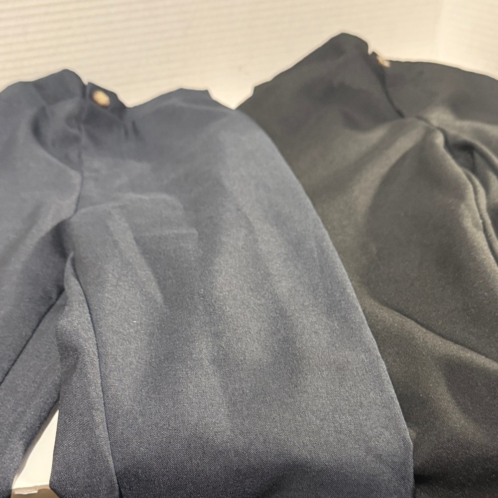 Classic two kids dress pants color navy/black